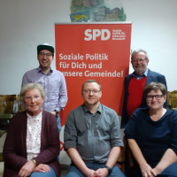 E. Kessler, G. Sollecito, J. Brenner,M. Präcklein. A. Kramme (v. l.)