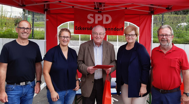 Wilhelm Adler 60 Jahre SPD-Mitgliedschaft